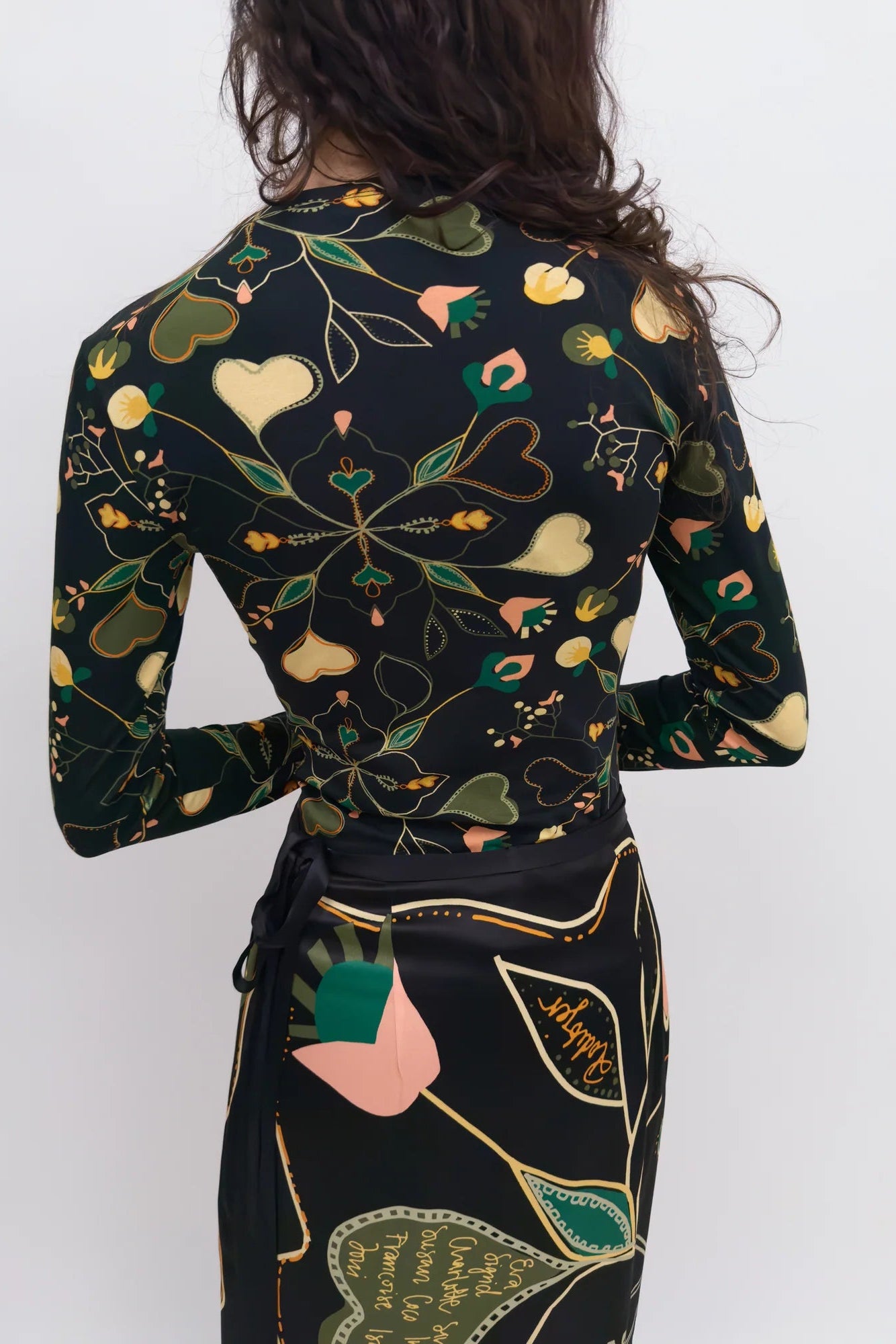 Karlai Love Letter Top in Black by Rodebjer - Idlewild