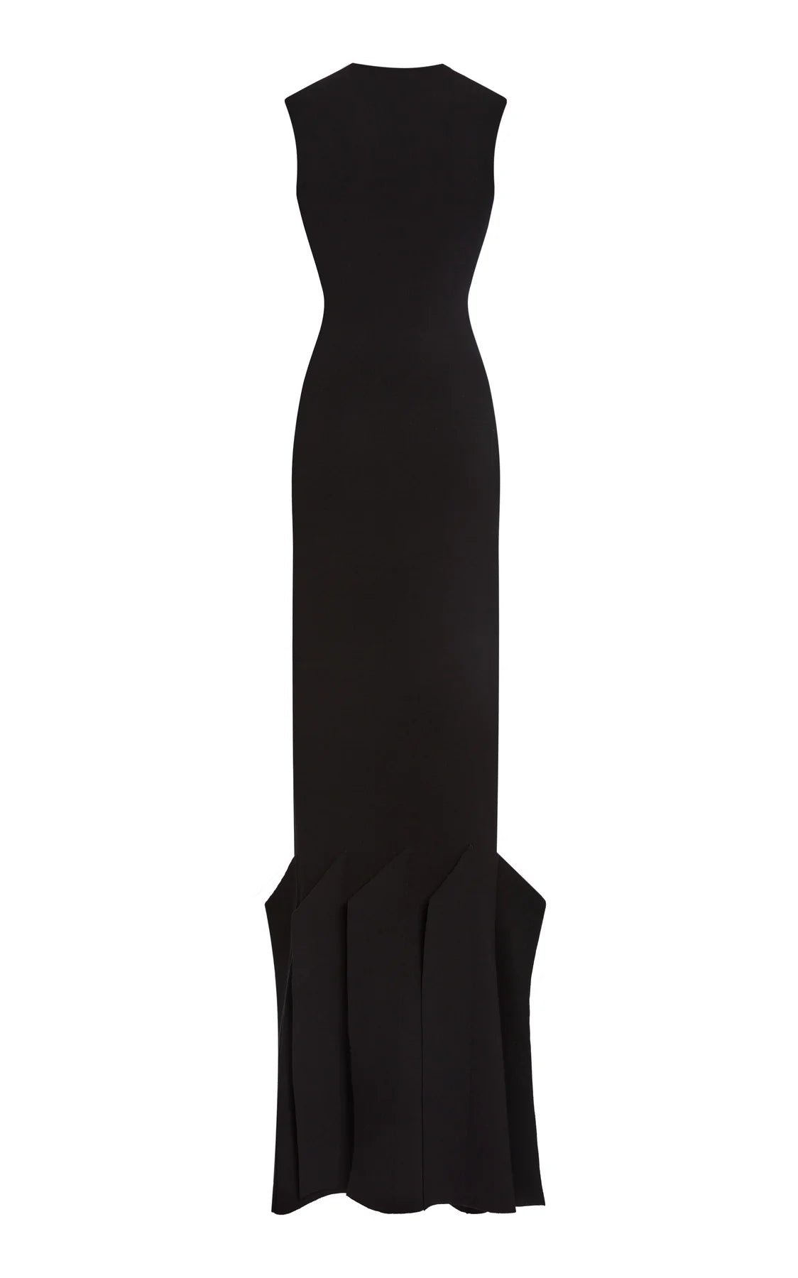 Knit Dress With Hem Panel Detail in Black by A.W.A.K.E. Mode-A.W.A.K.E. Mode-Idlewild-Cincinnati