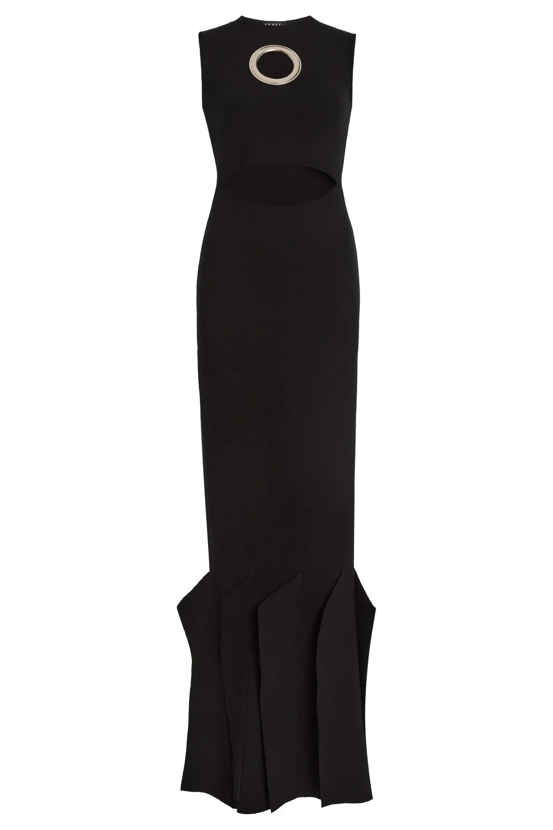 Knit Dress With Hem Panel Detail in Black by A.W.A.K.E. Mode-A.W.A.K.E. Mode-Idlewild-Cincinnati