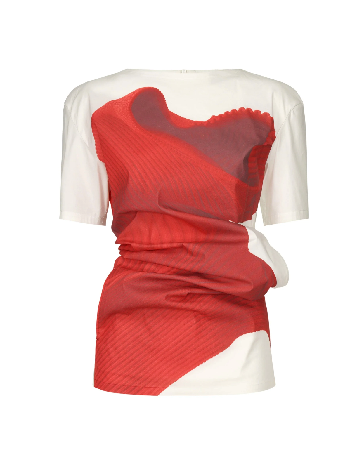 Knit (as Represented) Top in Red by Issey Miyake-Issey Miyake-Idlewild-Cincinnati