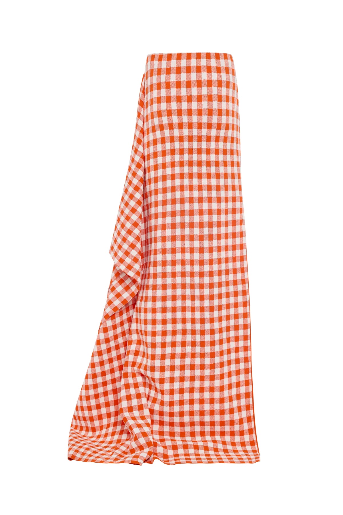 Knitted Fitted Maxi Skirt in Red by A.W.A.K.E. Mode-A.W.A.K.E. Mode-Idlewild-Cincinnati