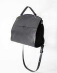 Large Archaic Bag in Black by Miranda Kaloudis-Bags-MDK-Idlewild