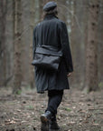 Large Archaic Bag in Black by Miranda Kaloudis-Bags-MDK-Idlewild