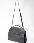 Large Archaic Bag in Black by Miranda Kaloudis-Bags-MDK-Idlewild
