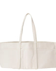Large Washed Canvas 6 Pocket Tote in White by Amiacalva-Amiacalva-Idlewild-Cincinnati