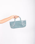 Leather Dagi Bag in Dusty Blue by Zilla Bags-Idlewild
