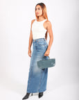 Leather Dagi Bag in Dusty Blue by Zilla Bags-Idlewild