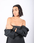 Liberta Bars ML Cuff in Black by Aumorfia-Aumorfia-Idlewild-Cincinnati