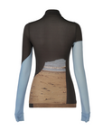 Like Skin (At Shore) Long Sleeve Top in Shore by Issey Miyake-Issey Miyake-Idlewild-Cincinnati