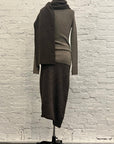 Loft Rib Scarf in Coal by Lauren Manoogian-Accessories-Lauren Manoogian-Idlewild