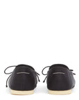 Logo Ballet Flat in Black by MM6 Maison Margiela-MM6-Idlewild