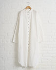 Long Shirt Dress TC in Milk by Album Di Famiglia-Album Di Famiglia-Idlewild