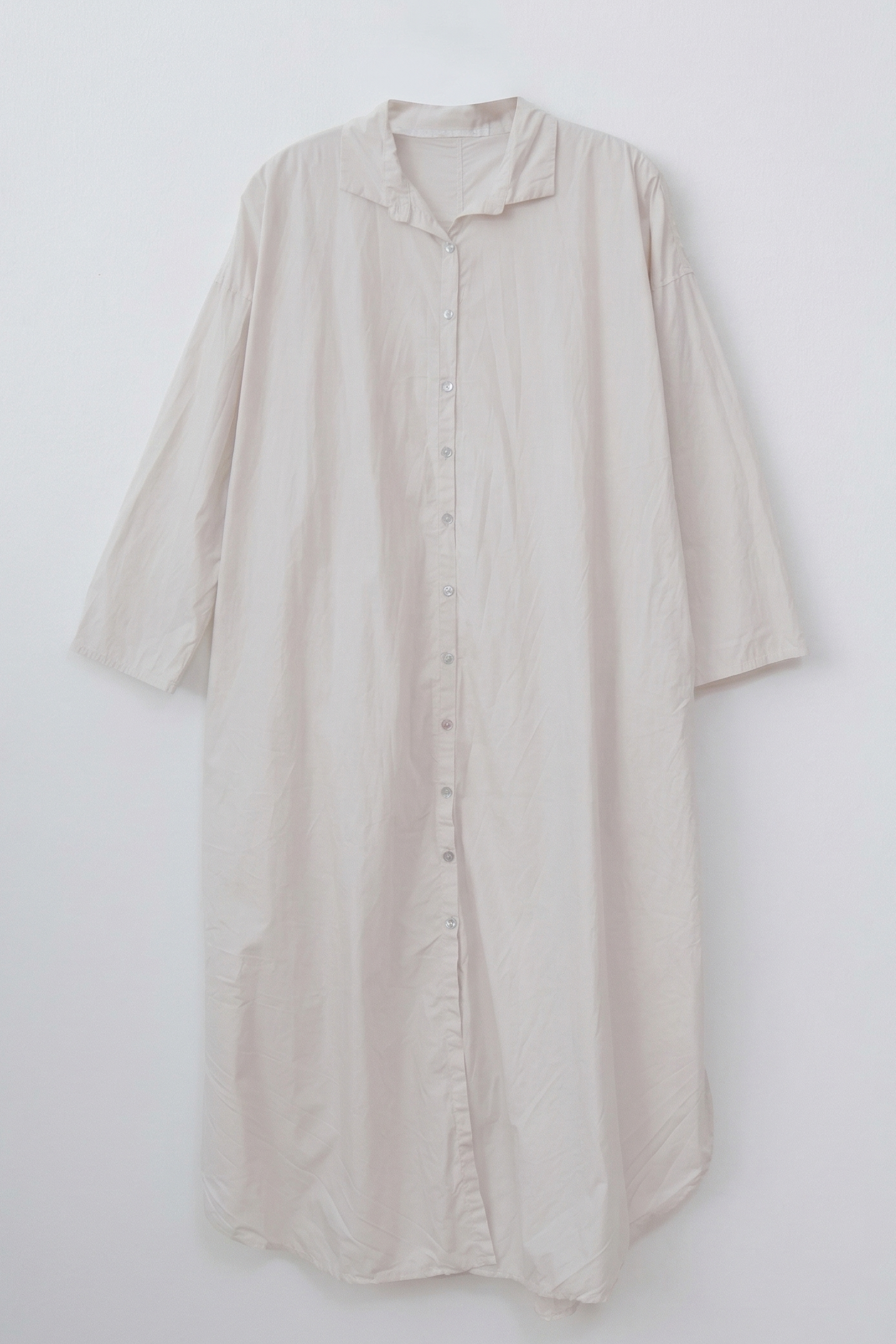 Long Shirt Dress TC in Pebble by Album Di Famiglia – Idlewild