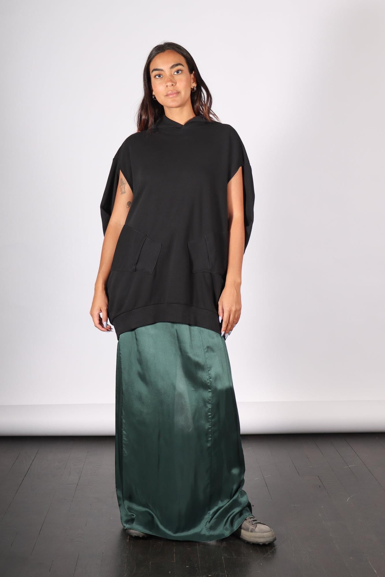 Long Skirt in Green by MM6 Maison Margiela