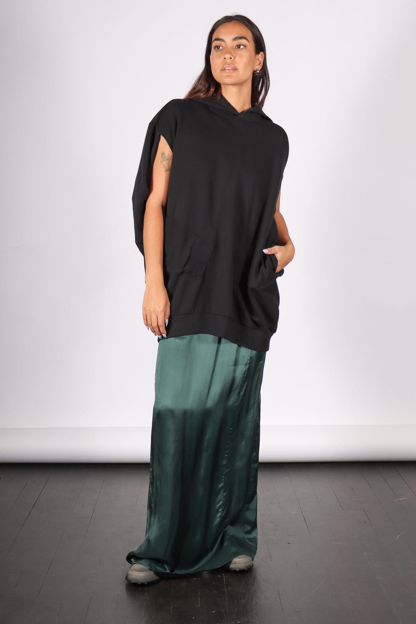Long Skirt in Green by MM6 Maison Margiela