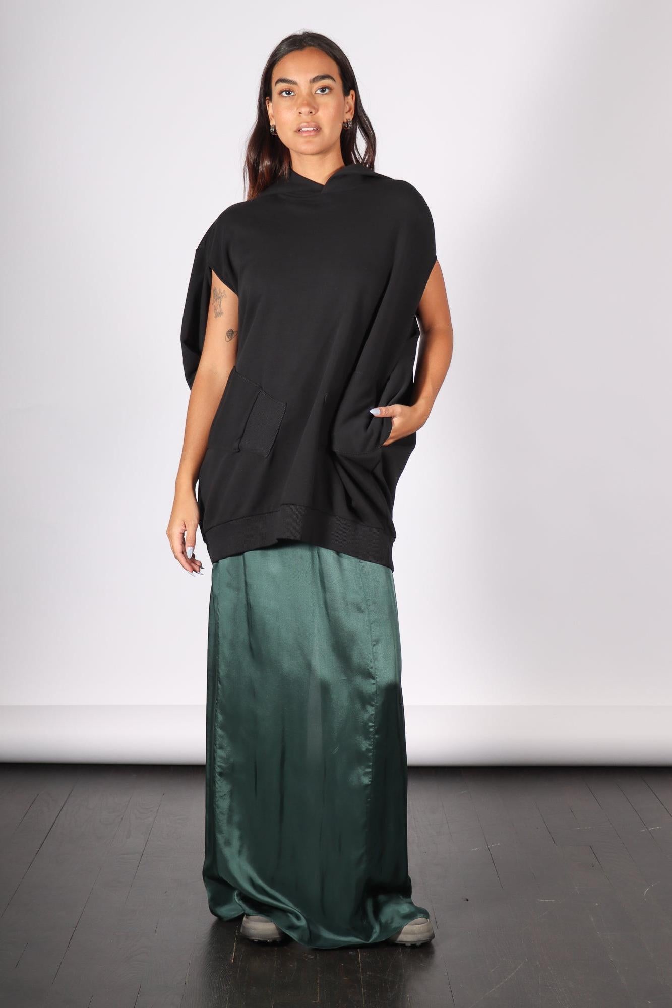 Long Skirt in Green by MM6 Maison Margiela