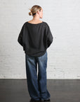 Long Sleeves T-Shirt TL in Black by Album Di Famiglia-Album Di Famiglia-Idlewild-Cincinnati