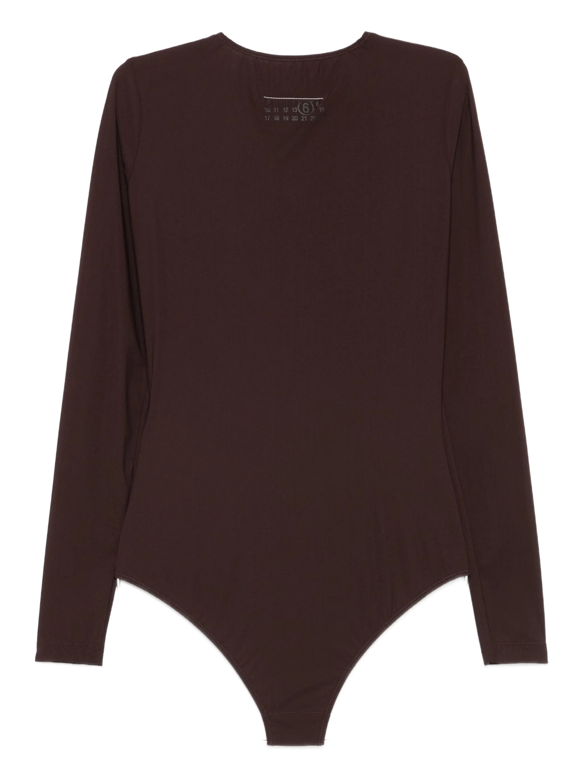 Longsleeve Bodysuit in Brown by MM6 Maison Margiela-MM6-Idlewild-Cincinnati