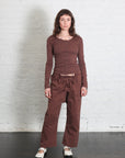 Lou Pant in Chocolate by GIL RODRIGUEZ-GIL RODRIGUEZ-Idlewild