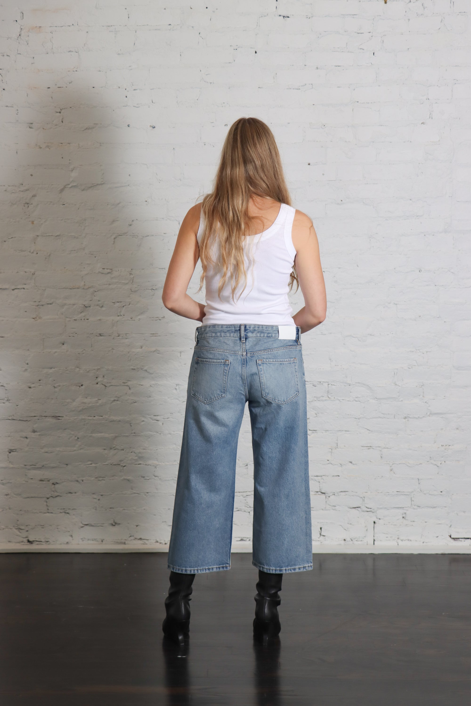 Low Rise Baggy Capri in Luca by EB Denim-EB Denim-Idlewild-Cincinnati