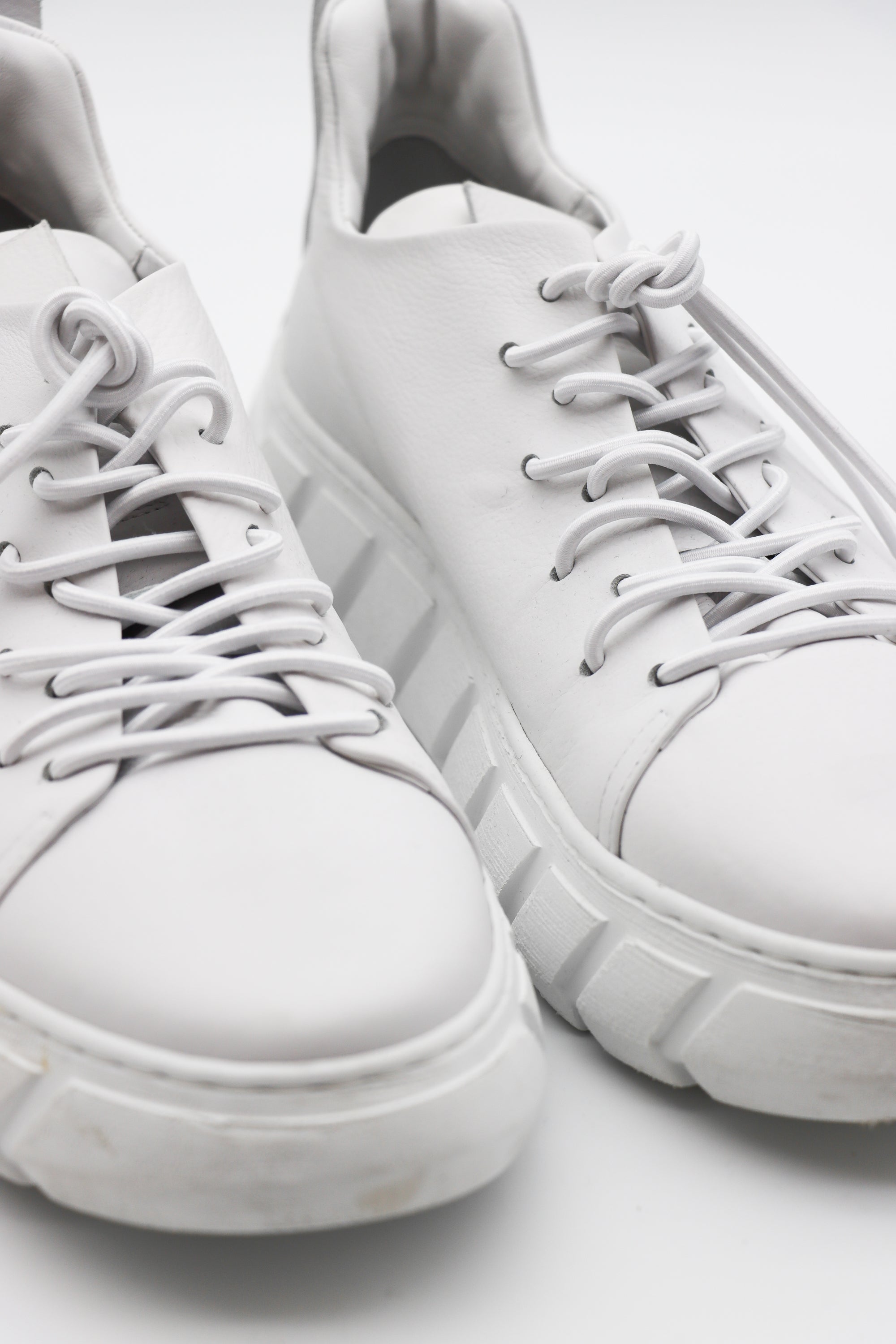 Low Spike Sneaker in White by Puro-Puro-Idlewild-Cincinnati
