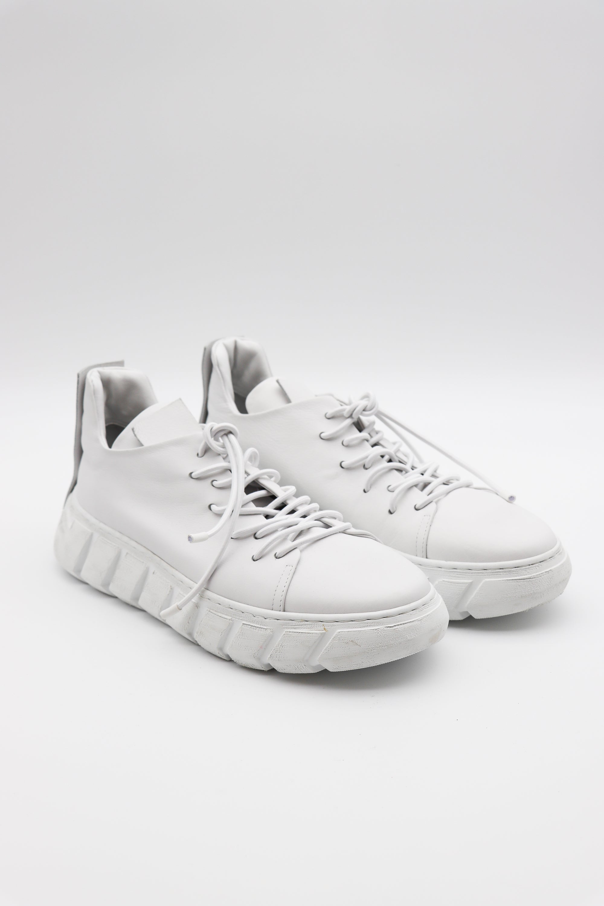 Low Spike Sneaker in White by Puro-Puro-Idlewild-Cincinnati