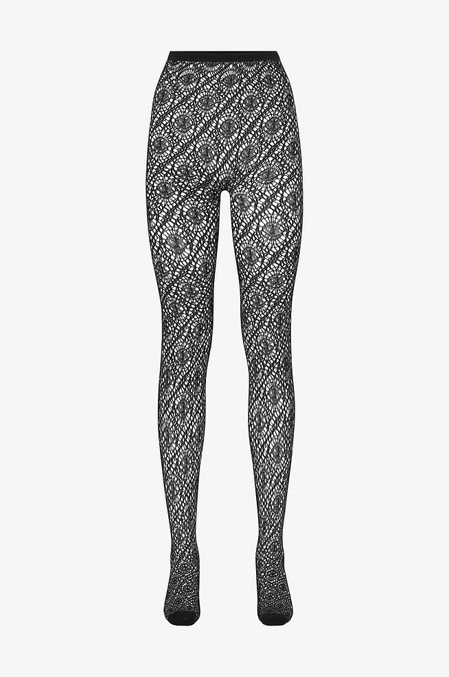 Lykke Net Tights in Black by Swedish Stockings-Swedish Stockings-Idlewild-Cincinnati