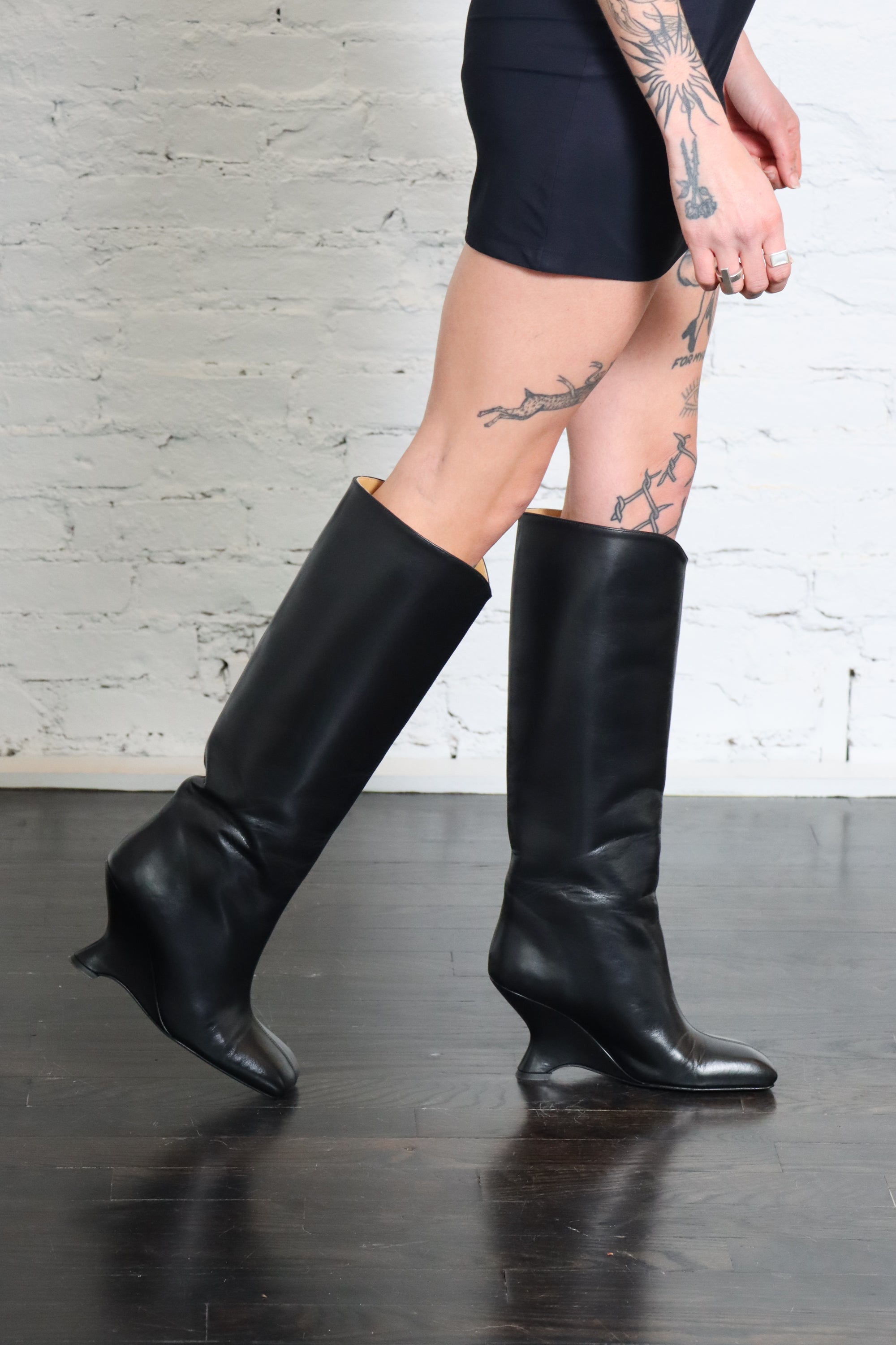 Lyla Boot in Black by Rodebjer-Shoes-Rodebjer-Idlewild