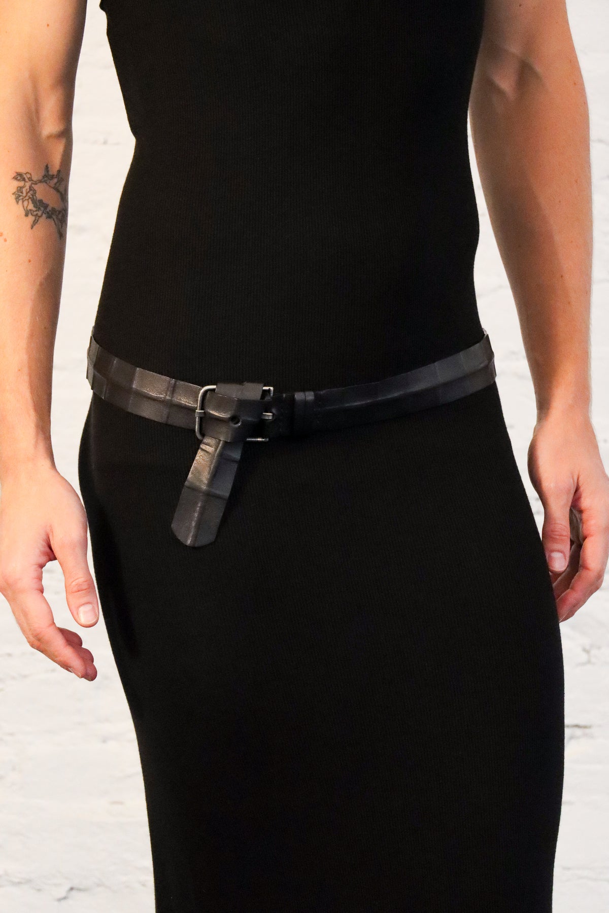 M-Belt in Black/Silver by Johnny Farah-Johnny Farah-Idlewild-Cincinnati