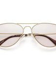 Mabuhay Readers in Matte Gold and Charcoal by Caddis-Caddis Eyewear-Idlewild-Cincinnati