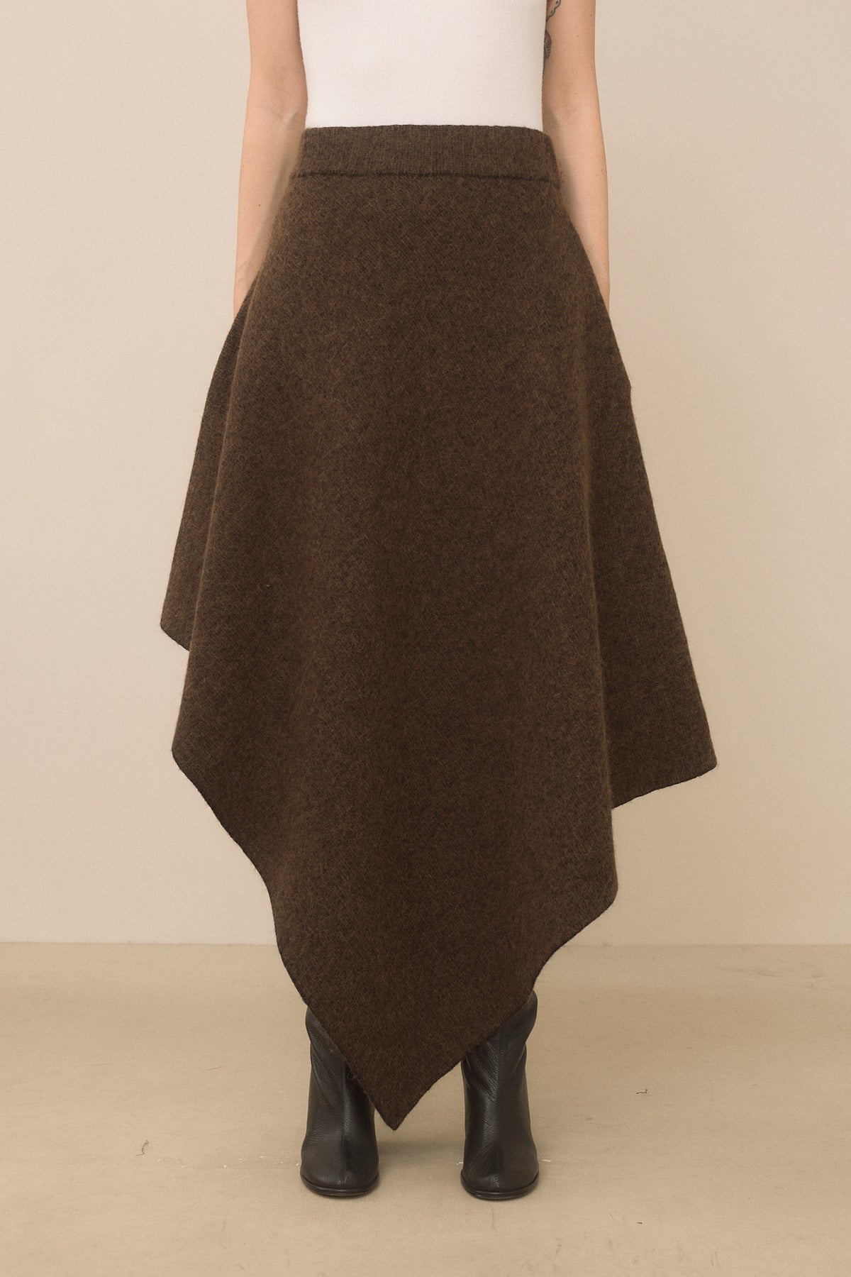 Manta Skirt in Rust Marl by Lauren Manoogian-Lauren Manoogian-Idlewild-Cincinnati