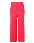 March Monthly Colors Pant in Bright Pink by Pleats Please Issey Miyake-Pleats Please Issey Miyake-Idlewild