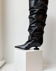 Mathilde Boot in Black by Lucasheva-Shoes-Lucasheva-Idlewild