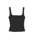 Matisse Scooped Tank in Black by GIL RODRIGUEZ-Tops-GIL RODRIGUEZ-Idlewild