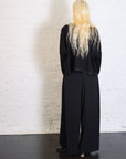 Matte Jersey Palazzo Pants in Black by Planet-Planet-Idlewild-Cincinnati