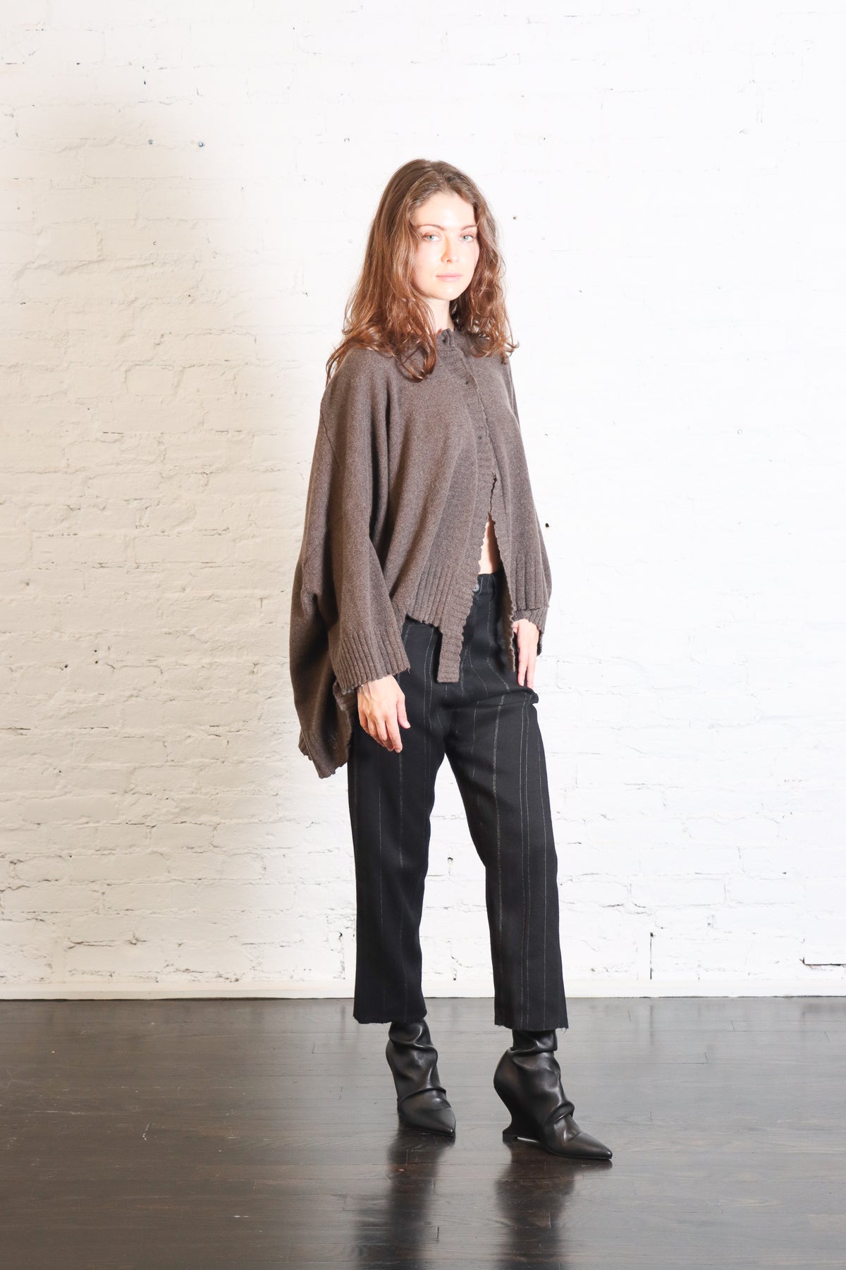 Maxi Cardigan in Moro by Serien°umerica-Serien°umerica-Idlewild-Cincinnati