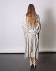 Maxi Insert Dress in Grey Shadow by Sanctamuerte-SANCTAMUERTE-Idlewild-Cincinnati