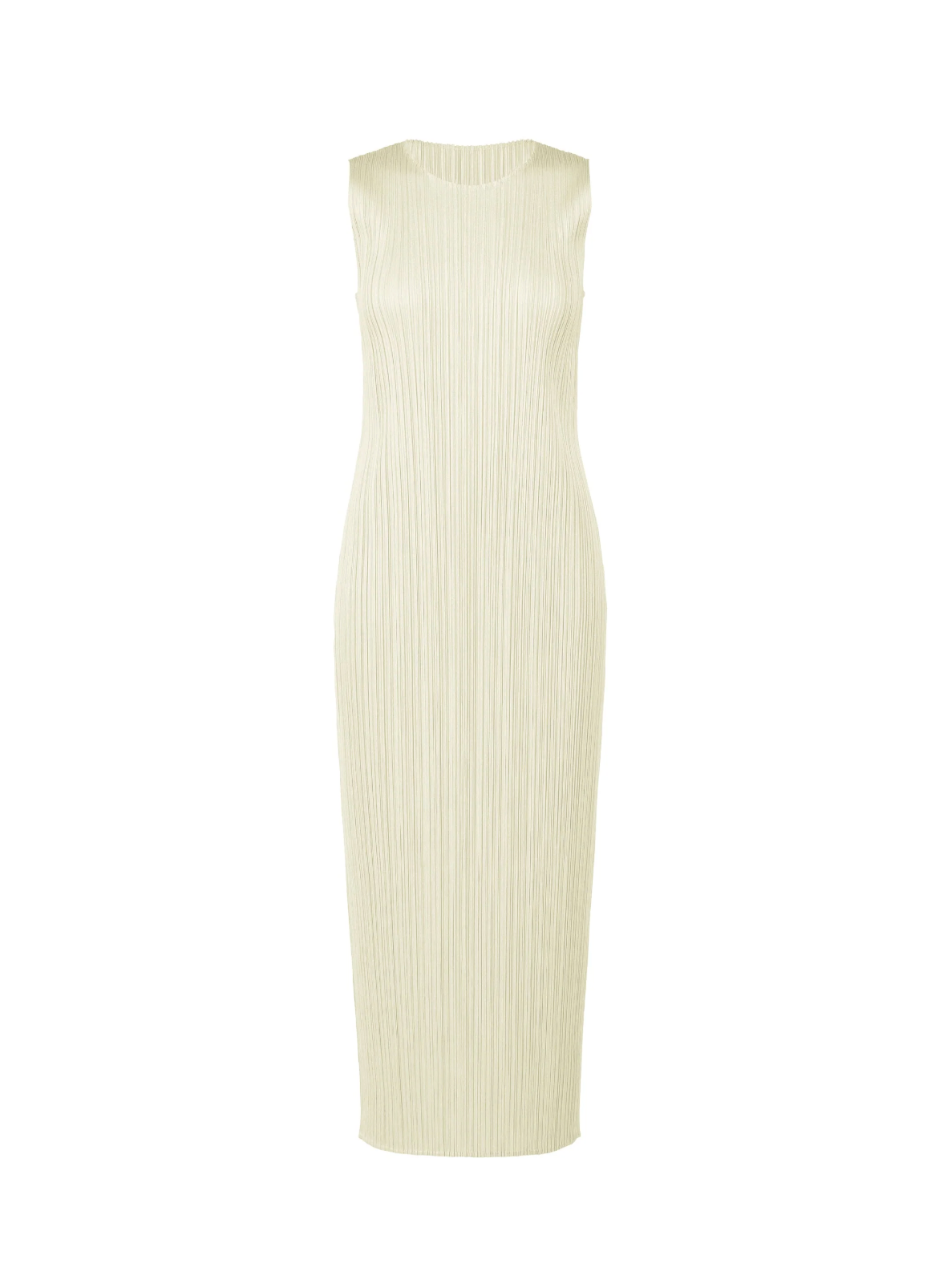 May Monthly Colors Dress in Ivory by Pleats Please Issey Miyake