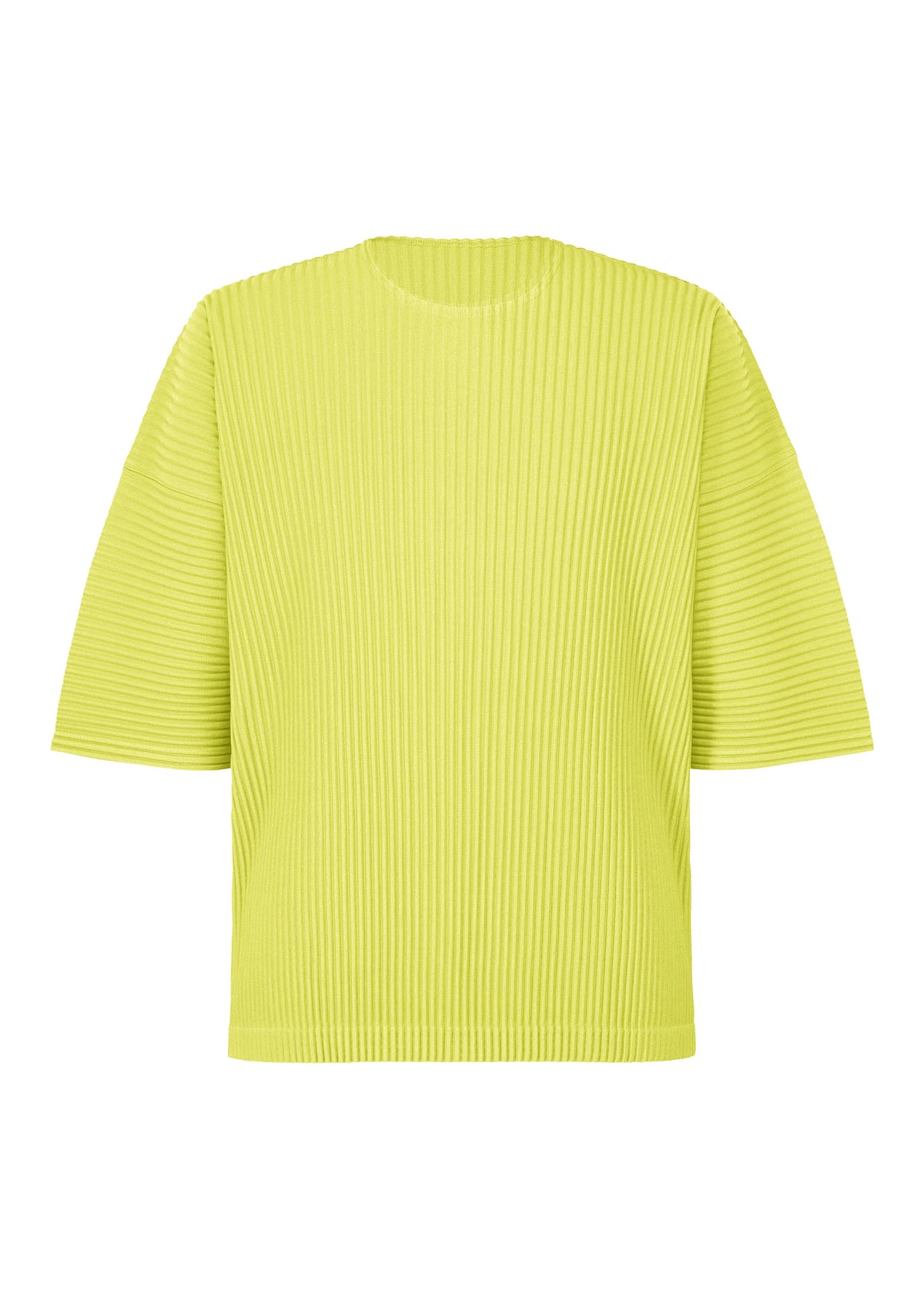 May Monthly Colors Tee Shirt in Zucchini Yellow by Homme Plissé Issey Miyake-Homme Plissé Issey Miyake-Idlewild-Cincinnati