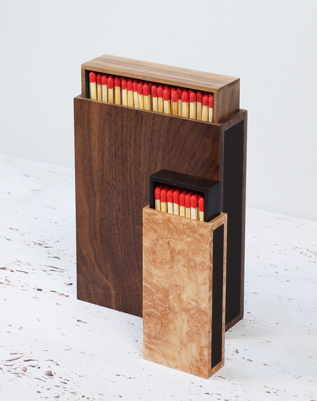 Medium Matchbox in Birdseye Maple by Glaze-Glaze Studio-Idlewild-Cincinnati