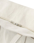 Medium Washed Canvas 6 Pocket Tote in White by Amiacalva-Amiacalva-Idlewild-Cincinnati