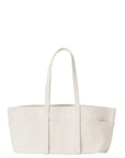 Medium Washed Canvas 6 Pocket Tote in White by Amiacalva-Amiacalva-Idlewild-Cincinnati