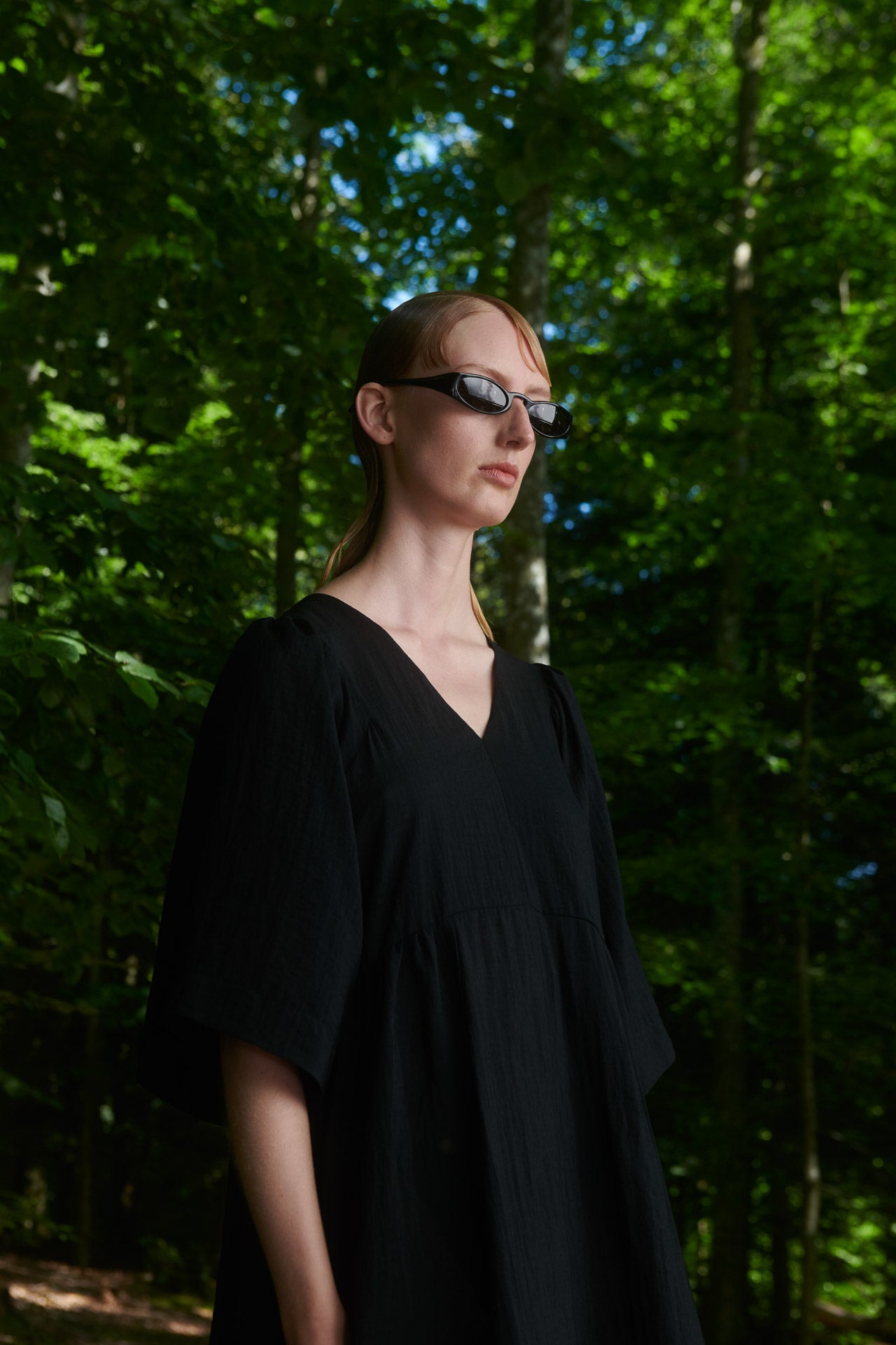 Megan Sunglasses in Black by Henrik Vibskov-Henrik Vibskov-Idlewild-Cincinnati