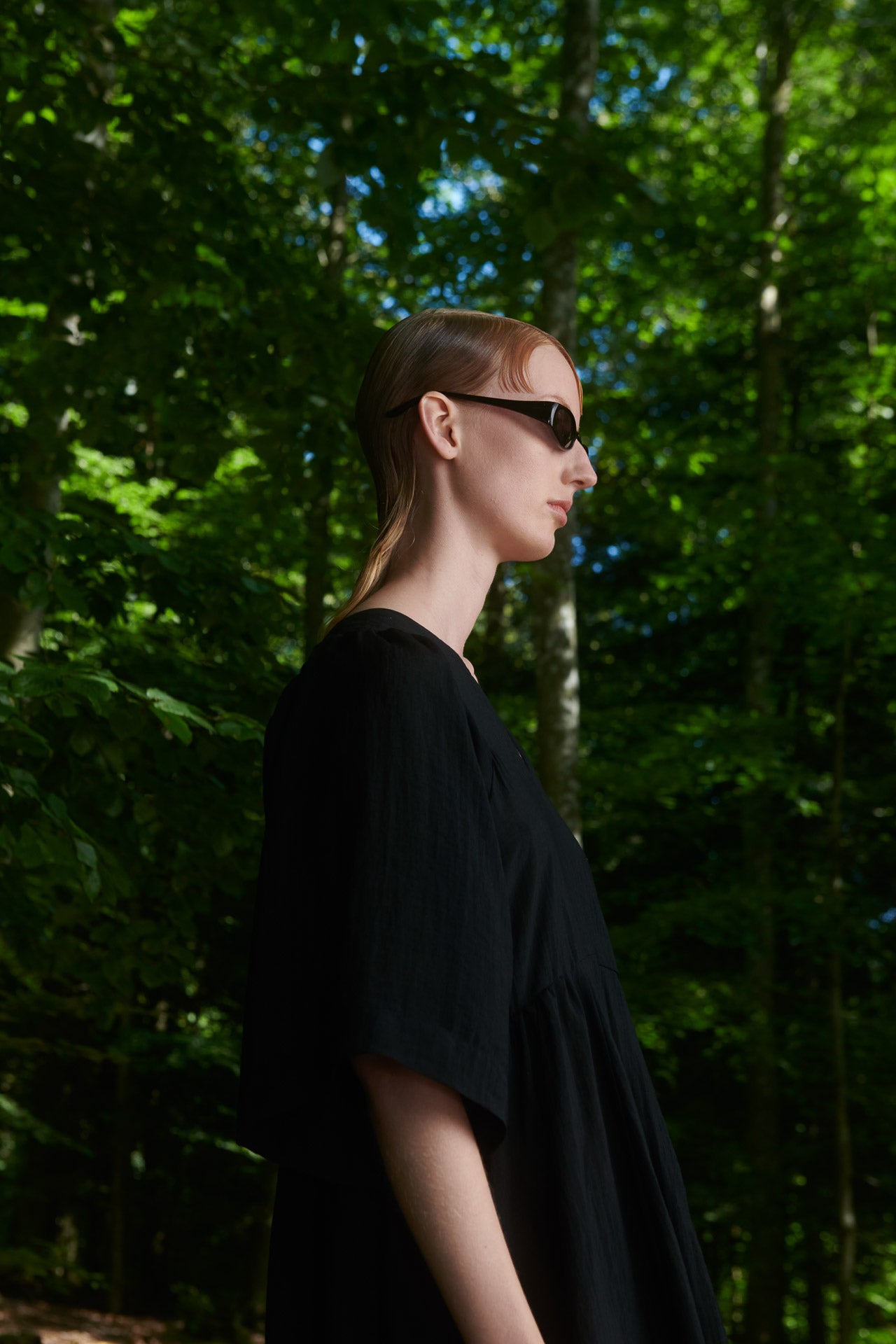 Megan Sunglasses in Black by Henrik Vibskov-Henrik Vibskov-Idlewild-Cincinnati