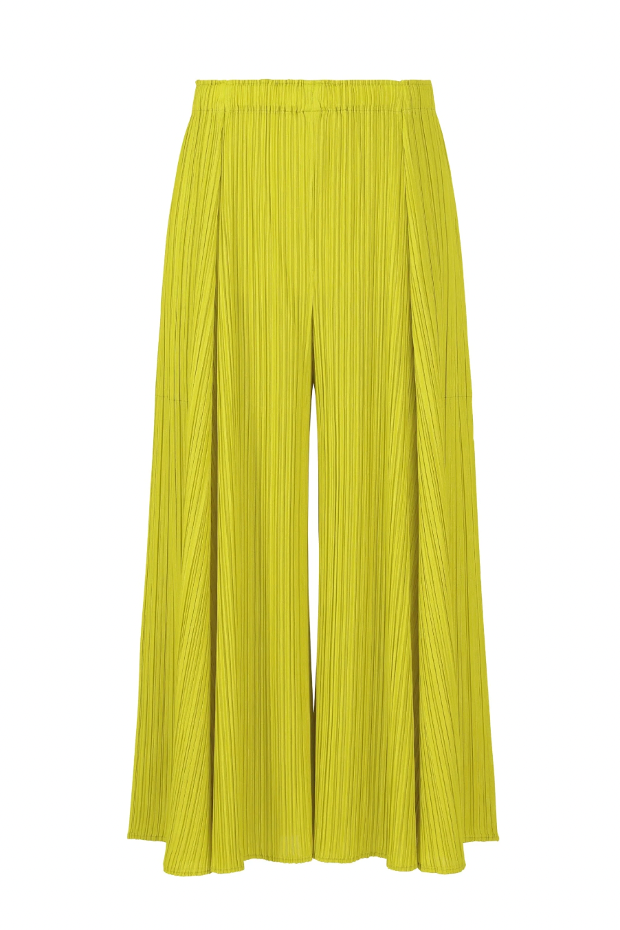 Mellow Pleats Culottes in Mustard by Pleats Please Issey Miyake-Pleats Please Issey Miyake-Idlewild-Cincinnati