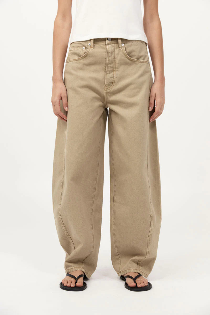 Mid Rise Balloon Jeans in Sahara by St. Agni-Bottoms-St. Agni-Idlewild