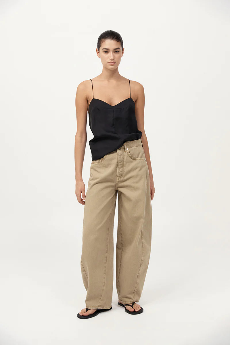 Mid Rise Balloon Jeans in Sahara by St. Agni-Bottoms-St. Agni-Idlewild