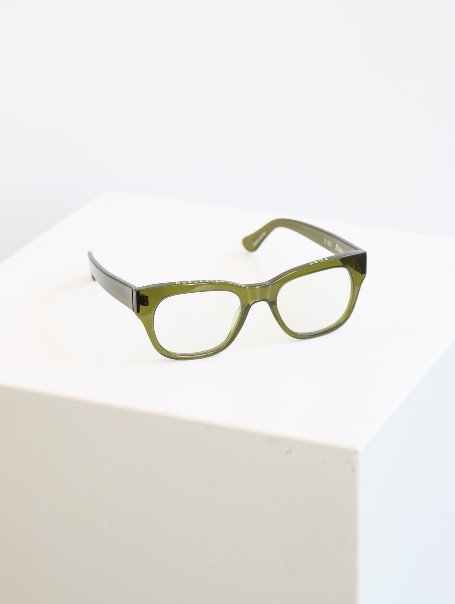 Miklos Readers in Heritage Green by Caddis-Caddis Eyewear-Idlewild