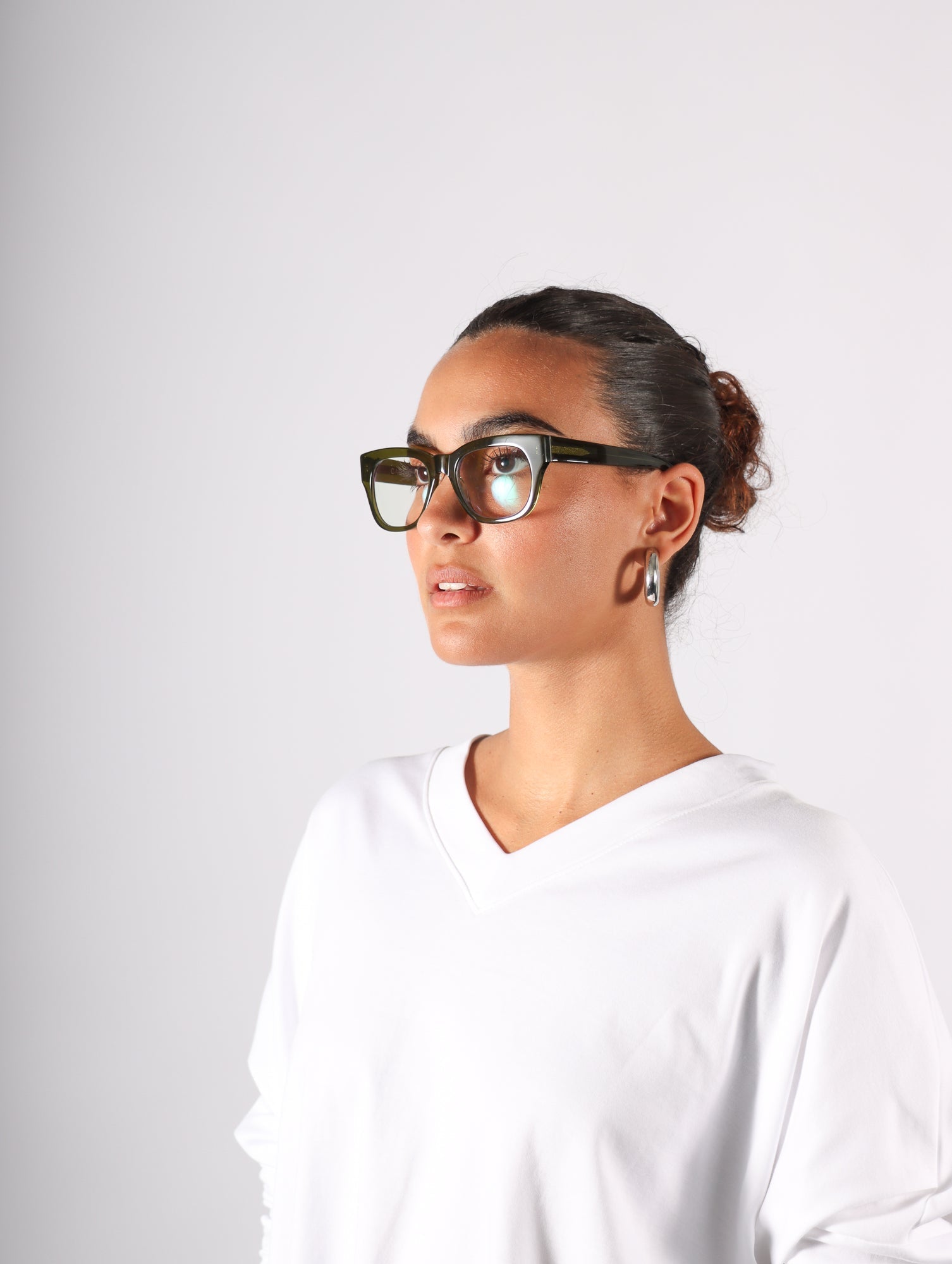 Miklos Readers in Heritage Green by Caddis-Caddis Eyewear-Idlewild-Cincinnati