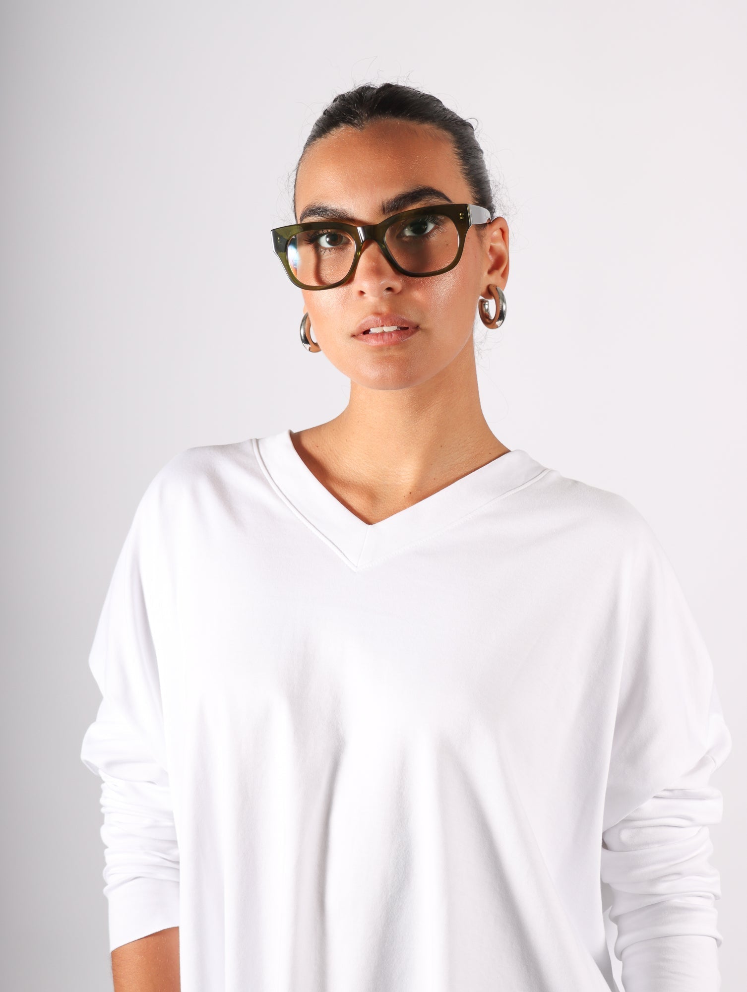 Miklos Readers in Heritage Green by Caddis-Caddis Eyewear-Idlewild-Cincinnati